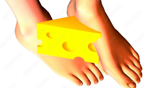 평생 발냄새가 치즈냄새